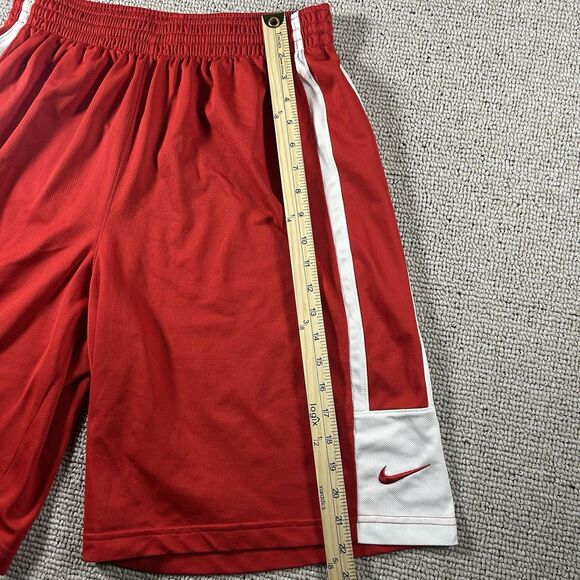 Nike University Of Dayton Flyers Basketball Shorts Men’s Large Dri-Fit Red Y2K - Picture 10 of 11